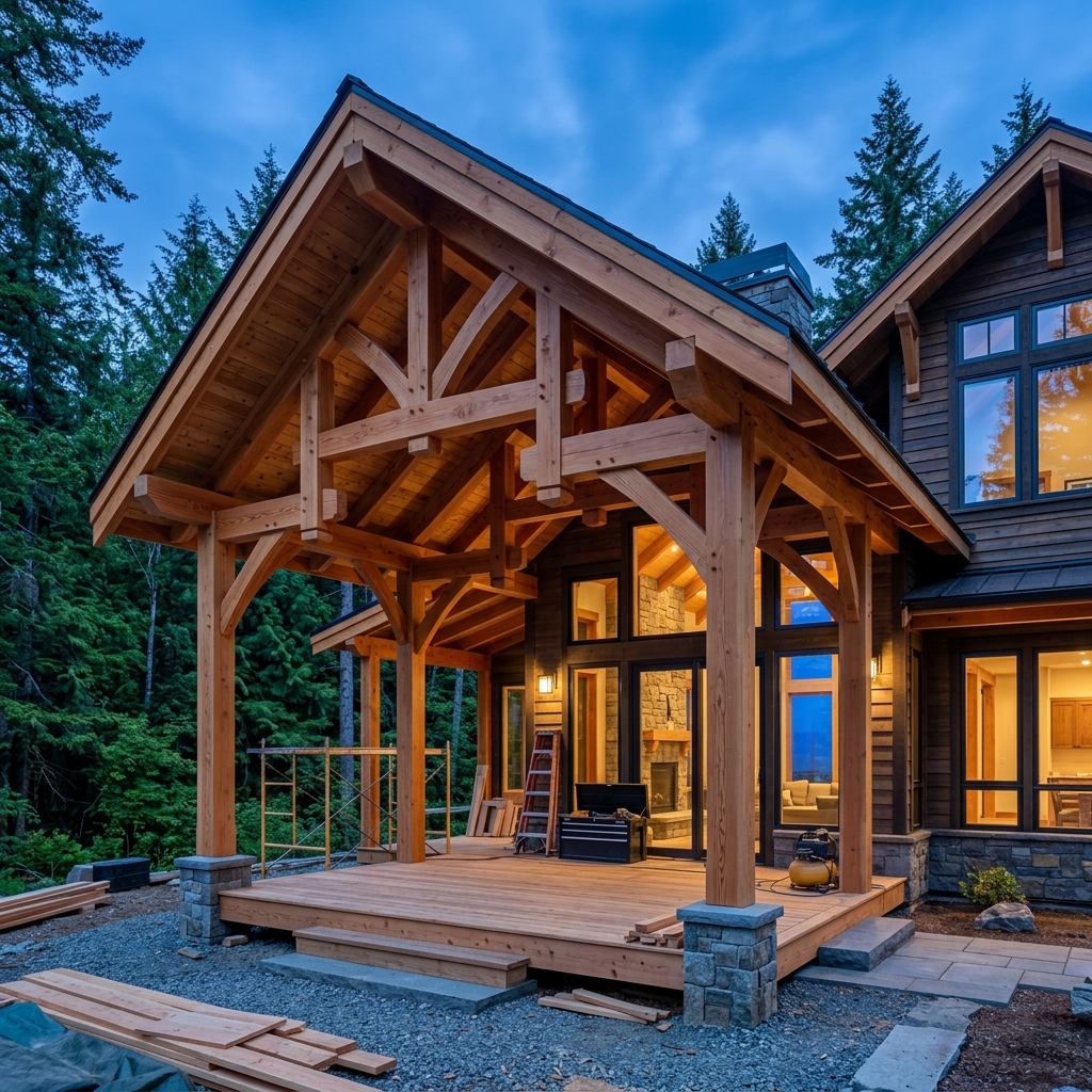 Premium wood structures